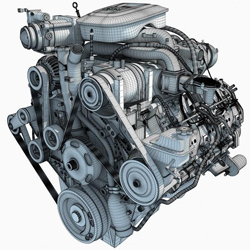 P8D72 Engine
